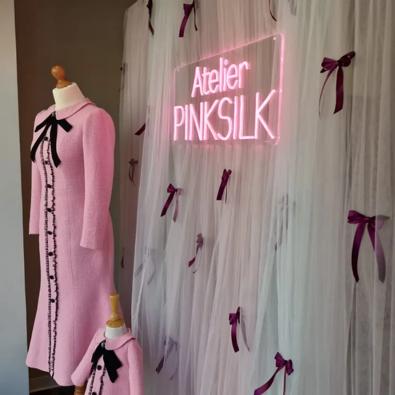 Atelier Pink Silk