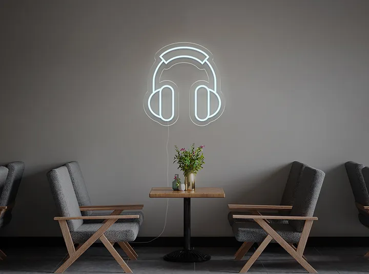 Cuffie - Insegne al neon a LED
