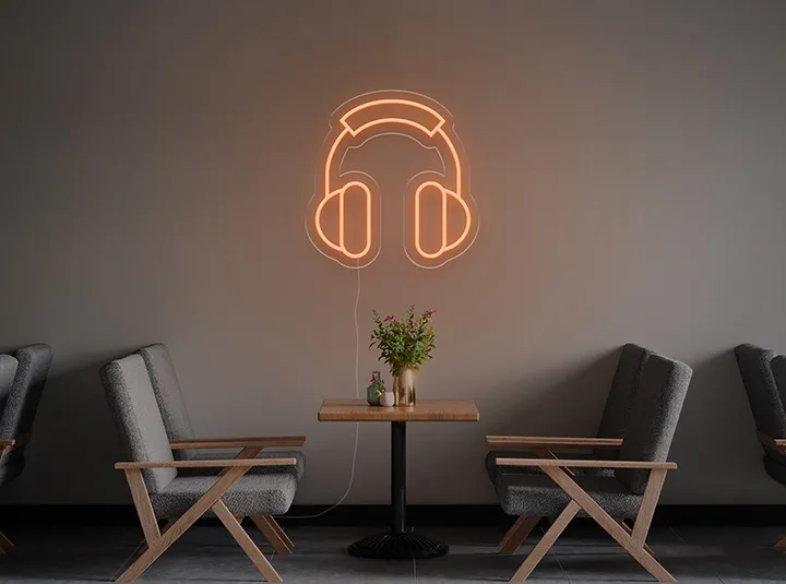 Cuffie - Insegne al neon a LED