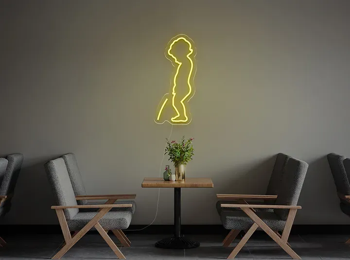 Kind - Neon LED Schild
