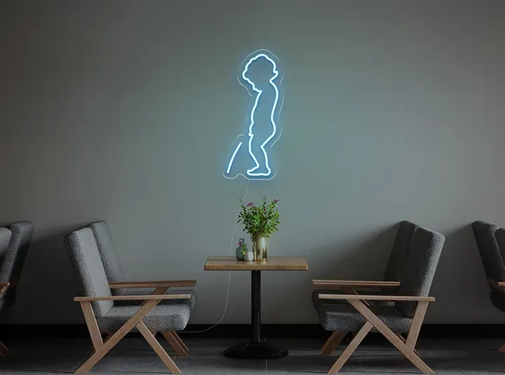 Kind - Neon LED Schild