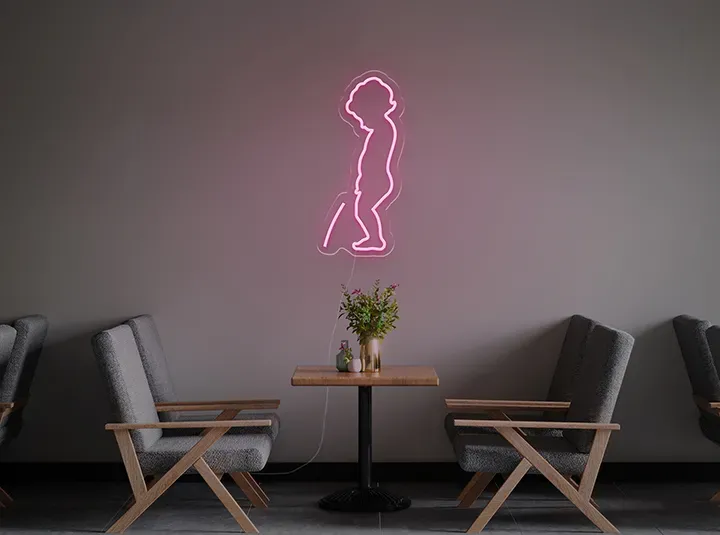 Kind - Neon LED Schild