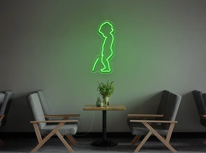 Kind - Neon LED Schild