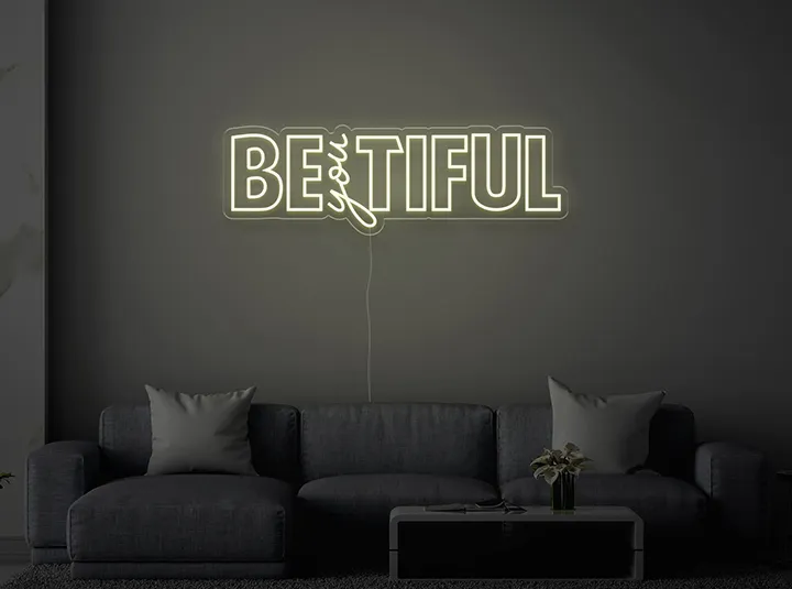 BEyouTIFUL - Insegne al neon a LED