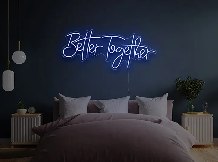 Better Together - Insegne al neon a LED