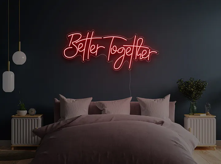 Better Together - Insegne al neon a LED
