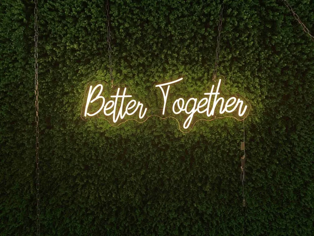 Better Together - Insegne al neon a LED