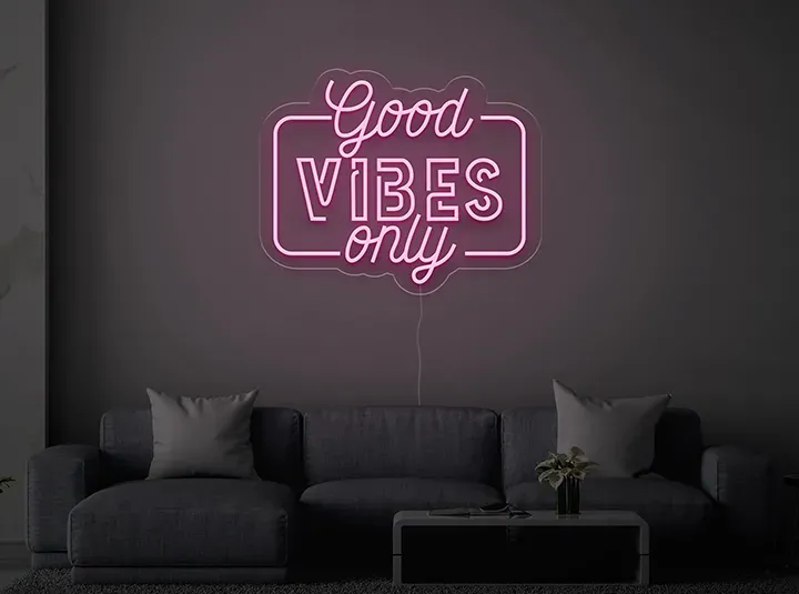 Good Vibes - Insegne al neon a LED