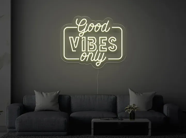Good Vibes - Insegne al neon a LED