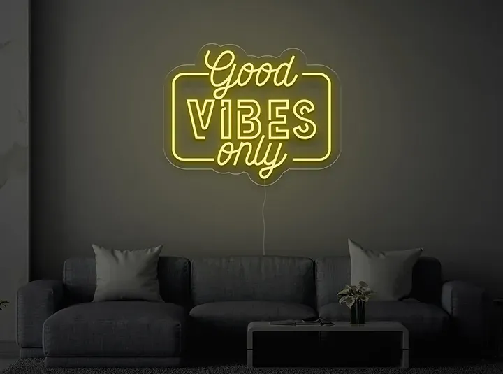 Good Vibes - Insegne al neon a LED
