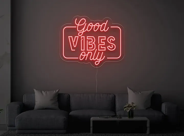 Good Vibes - Insegne al neon a LED