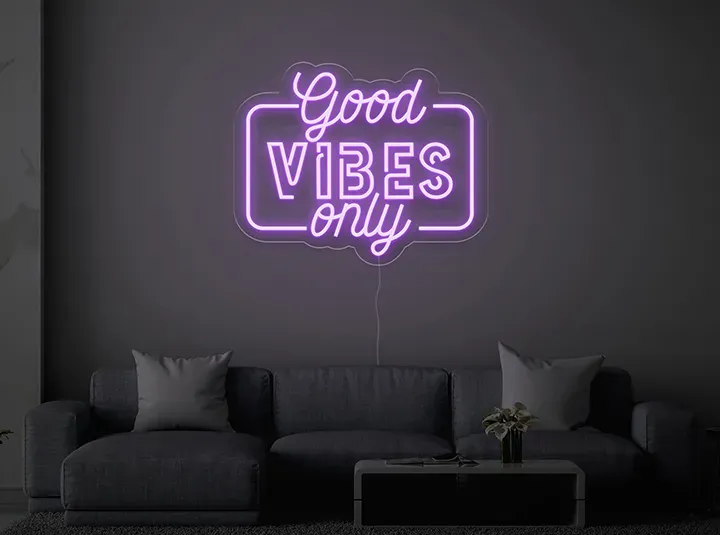 Good Vibes - Insegne al neon a LED