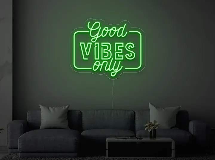 Good Vibes - Insegne al neon a LED