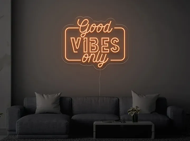 Good Vibes - Insegne al neon a LED