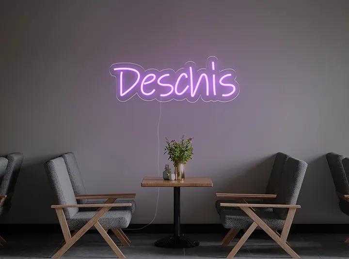 Deschis - Insegne al neon a LED