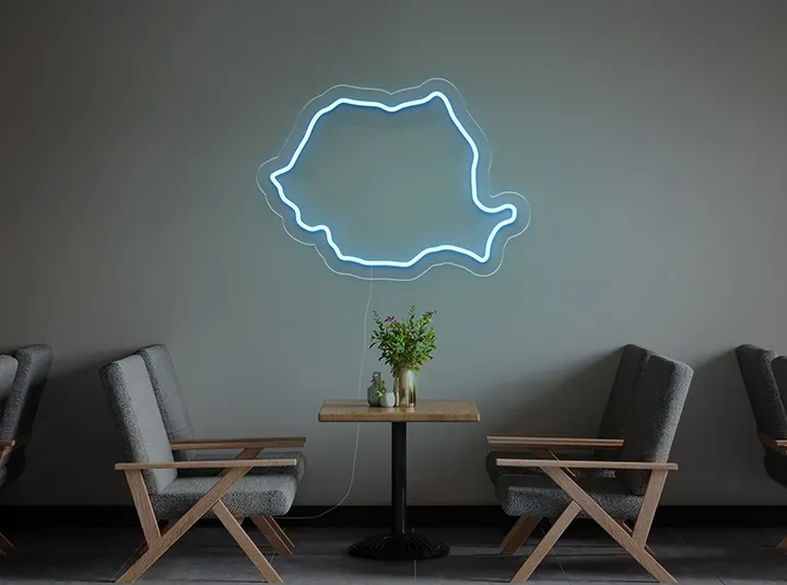 Mappa - Insegne al neon a LED