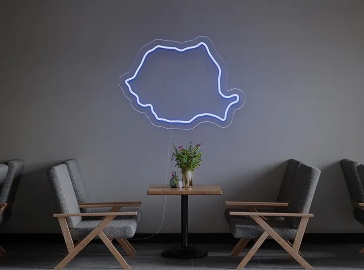 Mappa - Insegne al neon a LED