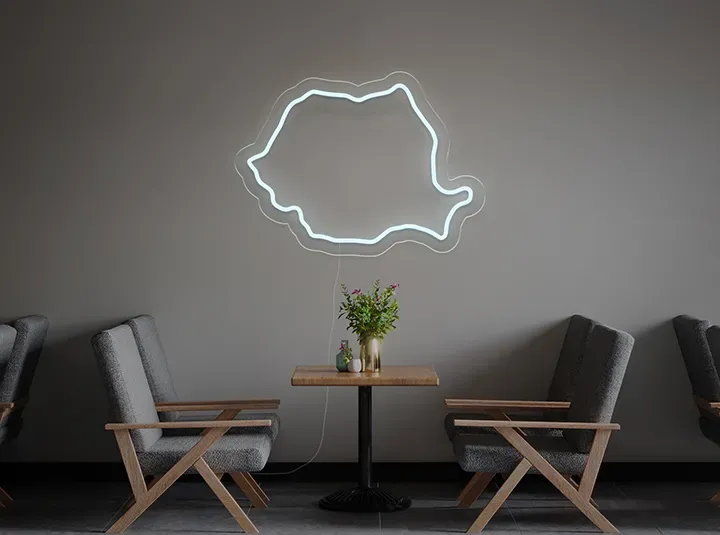 Mappa - Insegne al neon a LED