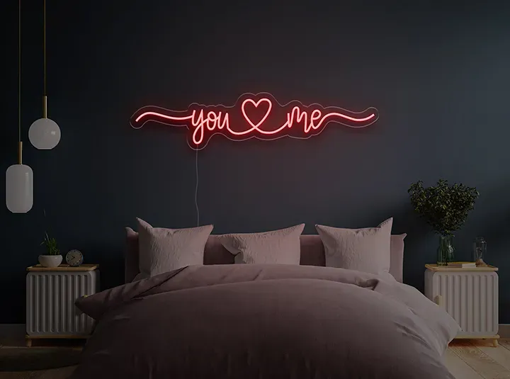 You Love Me - Insegne al neon a LED