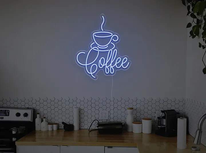 Coffee - Insegne al neon a LED