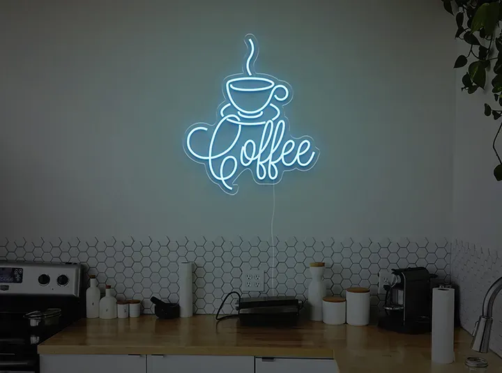 Coffee - Insegne al neon a LED