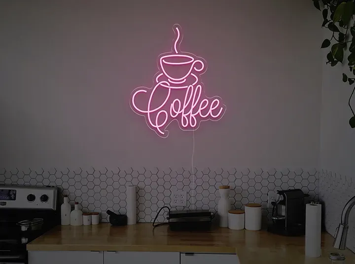 Coffee - Insegne al neon a LED