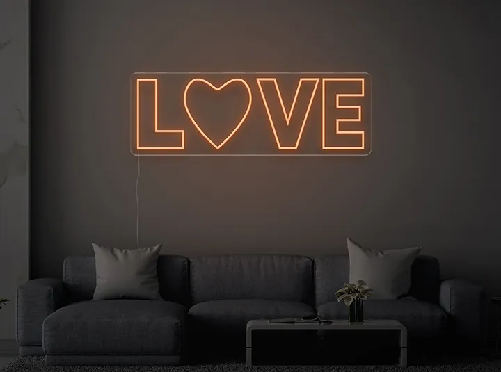 LOVE - Insegne al neon a LED