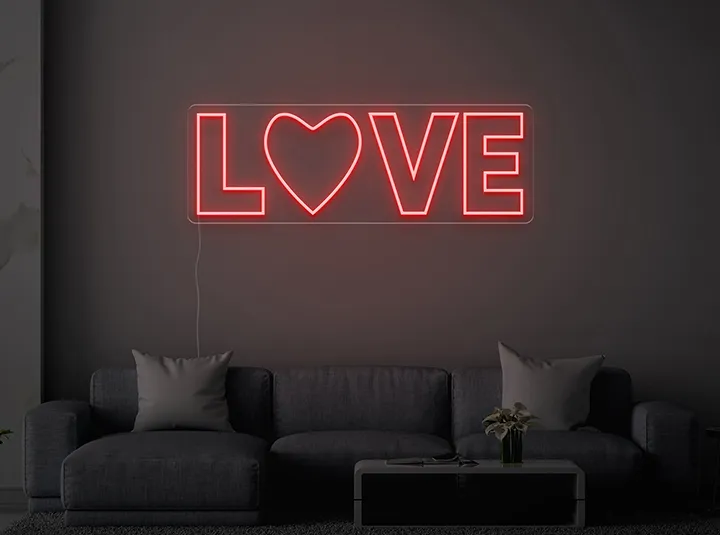 LOVE - Insegne al neon a LED