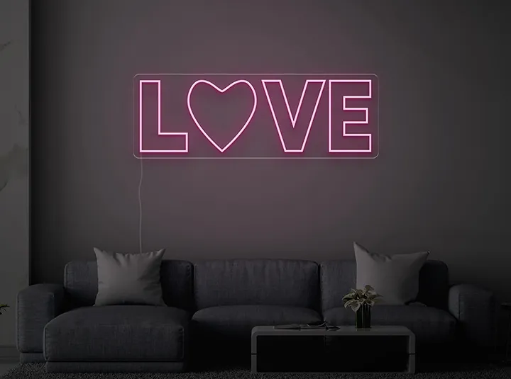 LOVE - Insegne al neon a LED