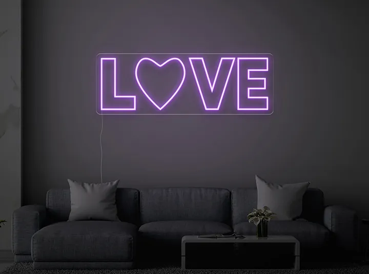LOVE - Insegne al neon a LED