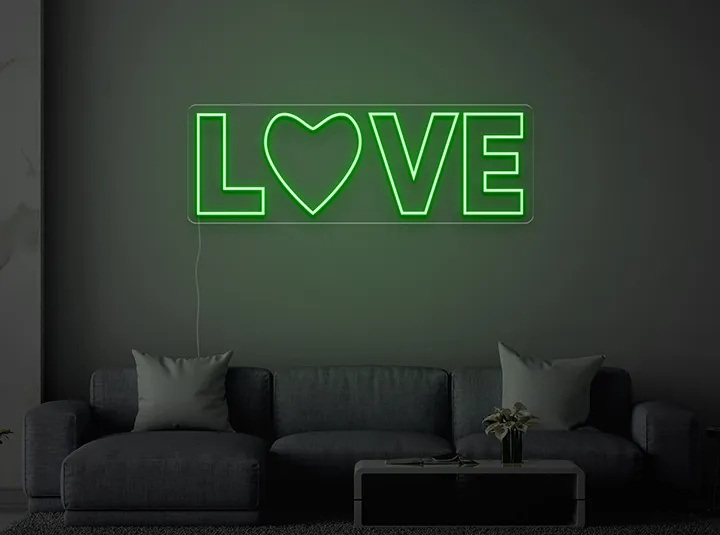 LOVE - Insegne al neon a LED