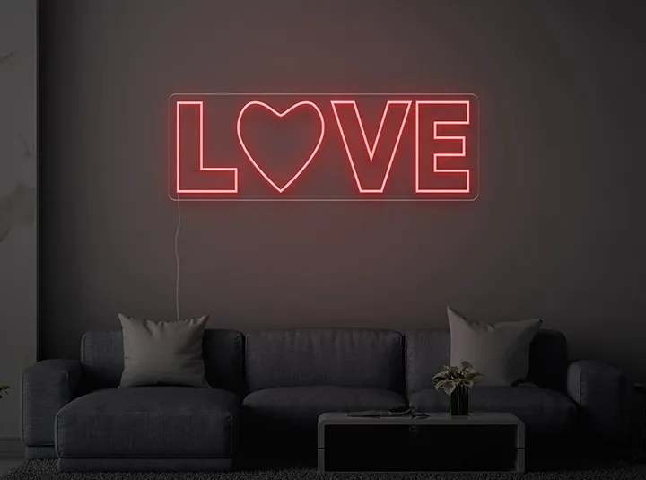 LOVE - Insegne al neon a LED