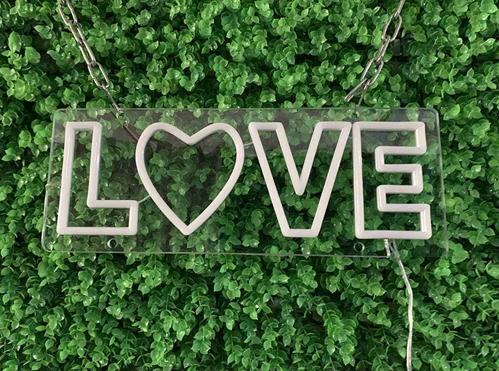 LOVE - Insegne al neon a LED