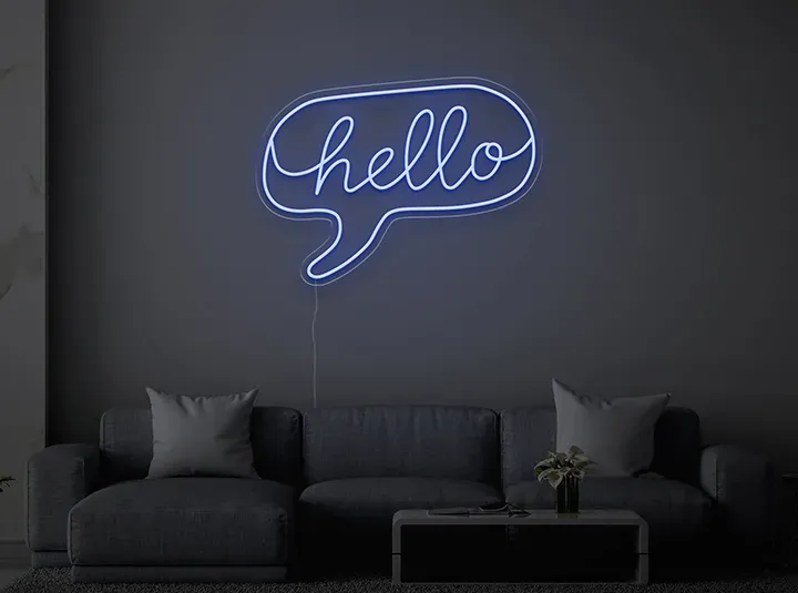 Hello - Insegne al neon a LED