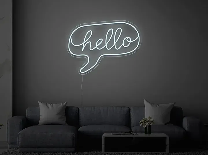 Hello - Insegne al neon a LED