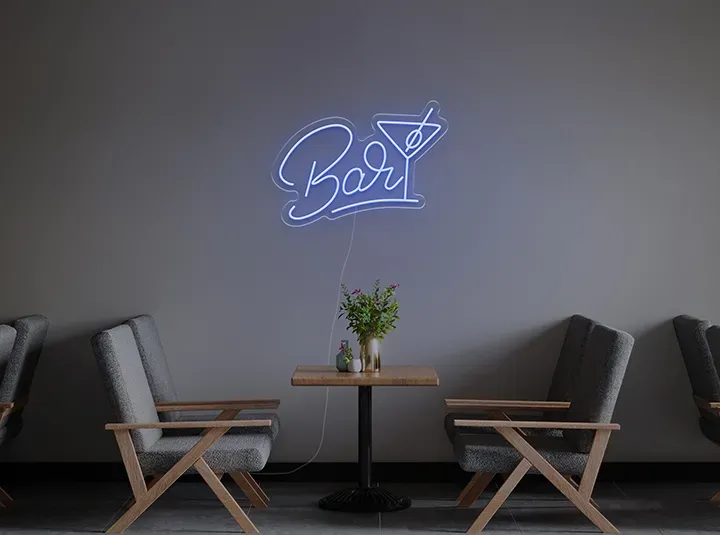 Bar Martini - Insegne al neon a LED