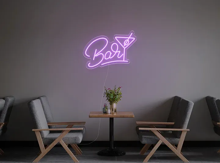 Bar Martini - Neon LED Schild