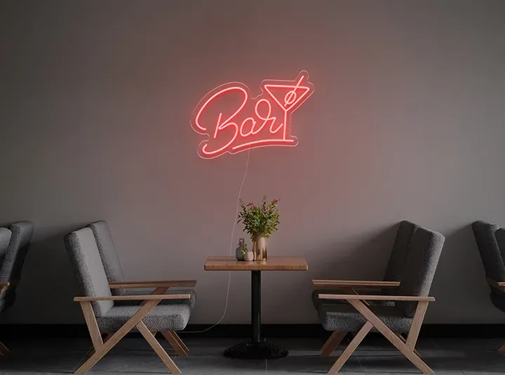 Bar Martini - Neon LED Schild