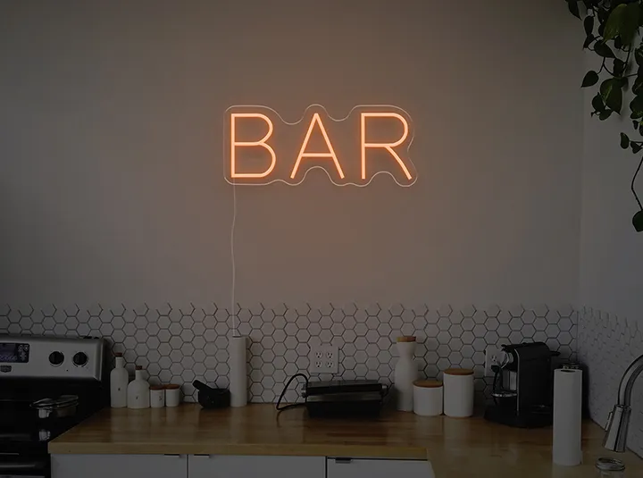 BAR - Insegne al neon a LED