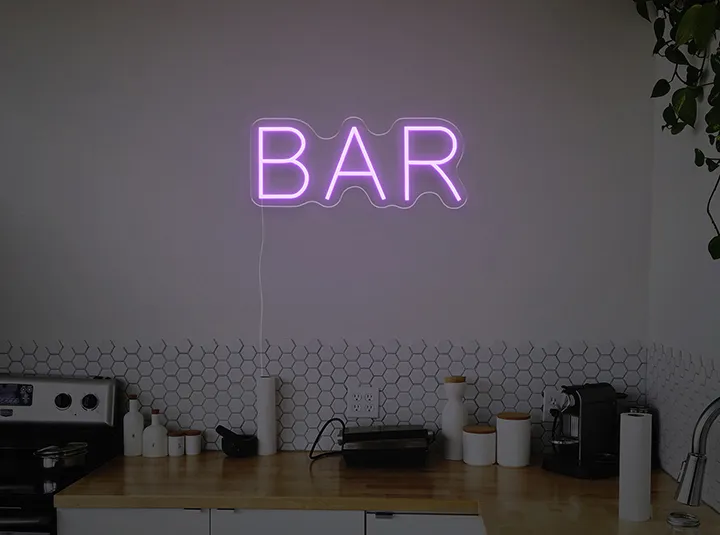 BAR - Insegne al neon a LED