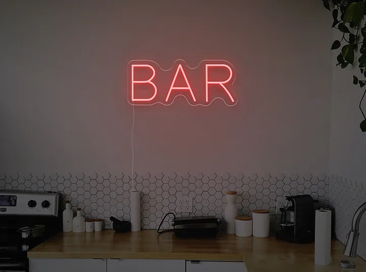 BAR - Insegne al neon a LED