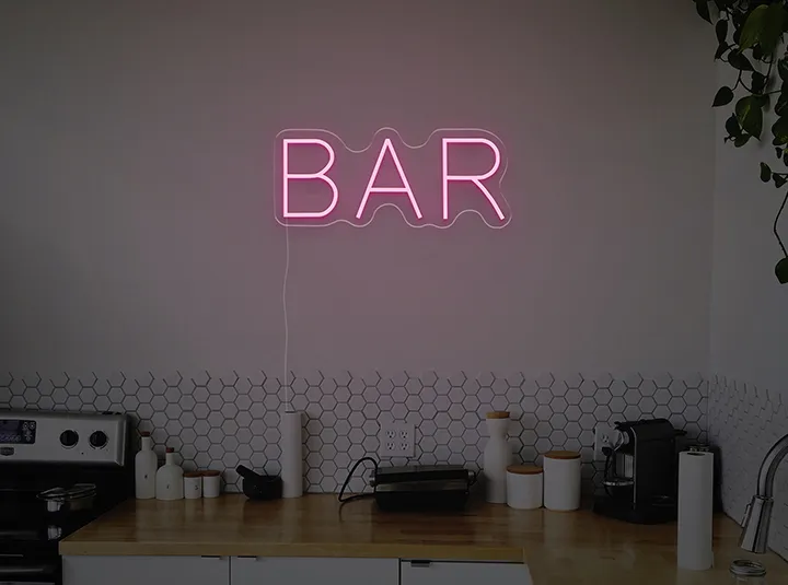 BAR - Insegne al neon a LED
