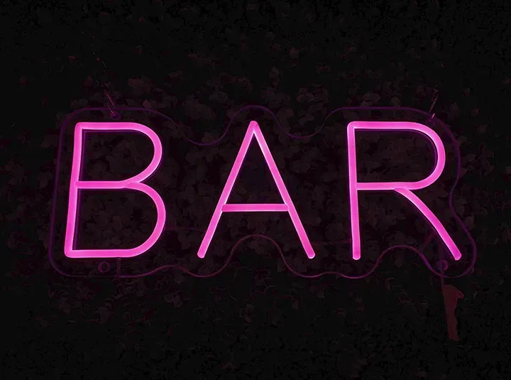 BAR - Insegne al neon a LED