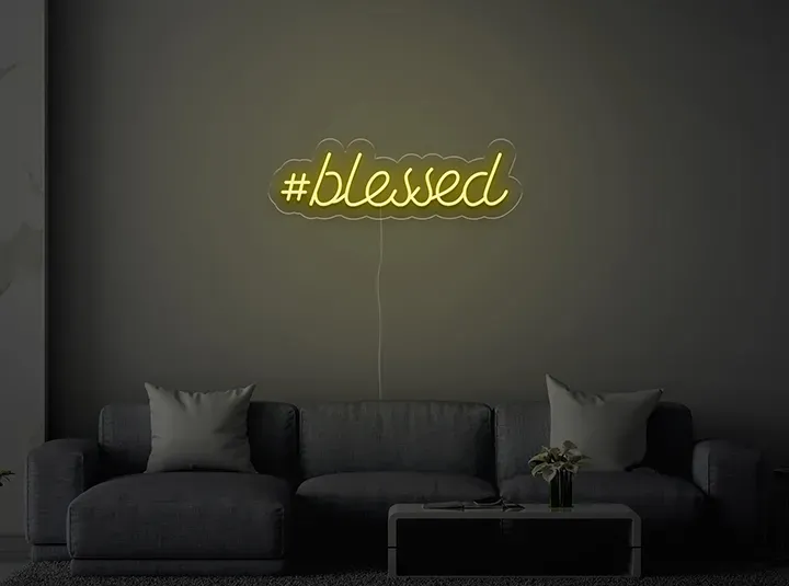BLESSED - Insegne al neon a LED