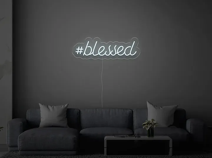BLESSED - Insegne al neon a LED