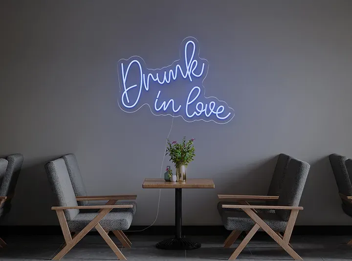 Drunk in Love - Signe lumineux au neon LED