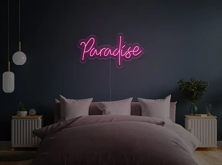 Paradise - Insegne al neon a LED