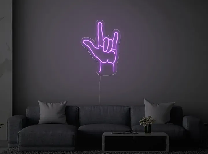 ROCK - Insegne al neon a LED