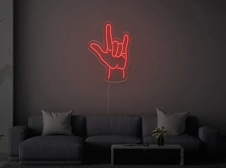 ROCK - Insegne al neon a LED