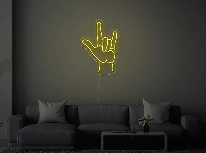 ROCK - Insegne al neon a LED